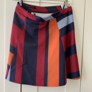 Zara multicolored mini skirt rare blogger